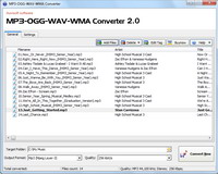 MP3-OGG-WAV-WMA Converter